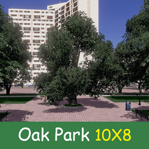 Oak Park 10X8 — Cities: Skylines Steam Workshop preview image