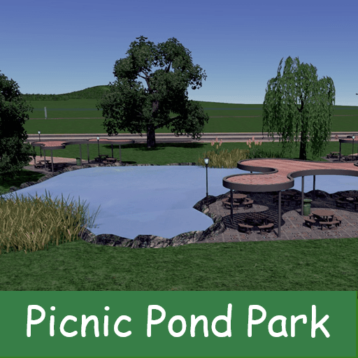 Picnic Pond Park 9X10 — Cities: Skylines Steam Workshop preview image