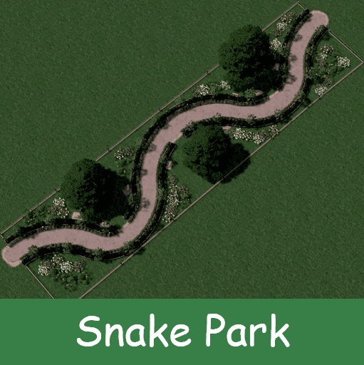 Snake Park 4X16 — Cities: Skylines Steam Workshop preview image