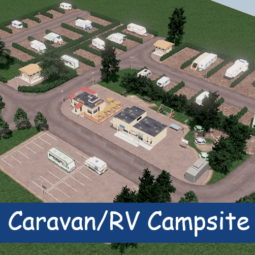 Caravan/RV Camping Site — Cities: Skylines Steam Workshop preview image