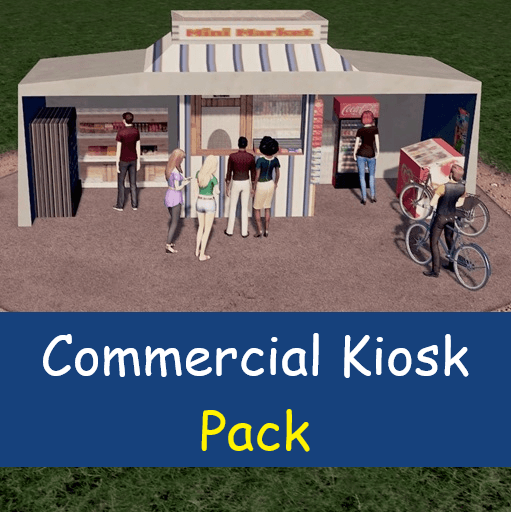 Commercial Kiosks Pack — Cities: Skylines Steam Workshop preview image
