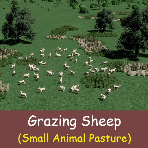 Grazing Sheep (Small Animal Pasture) — Cities: Skylines Steam Workshop preview image