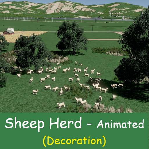 Sheep Herd - Decoration — Cities: Skylines Steam Workshop preview image