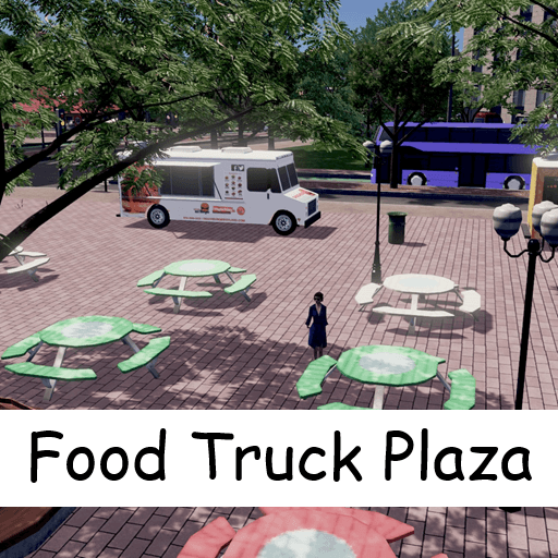 Food Truck Plaza 6X6 — Cities: Skylines Steam Workshop preview image