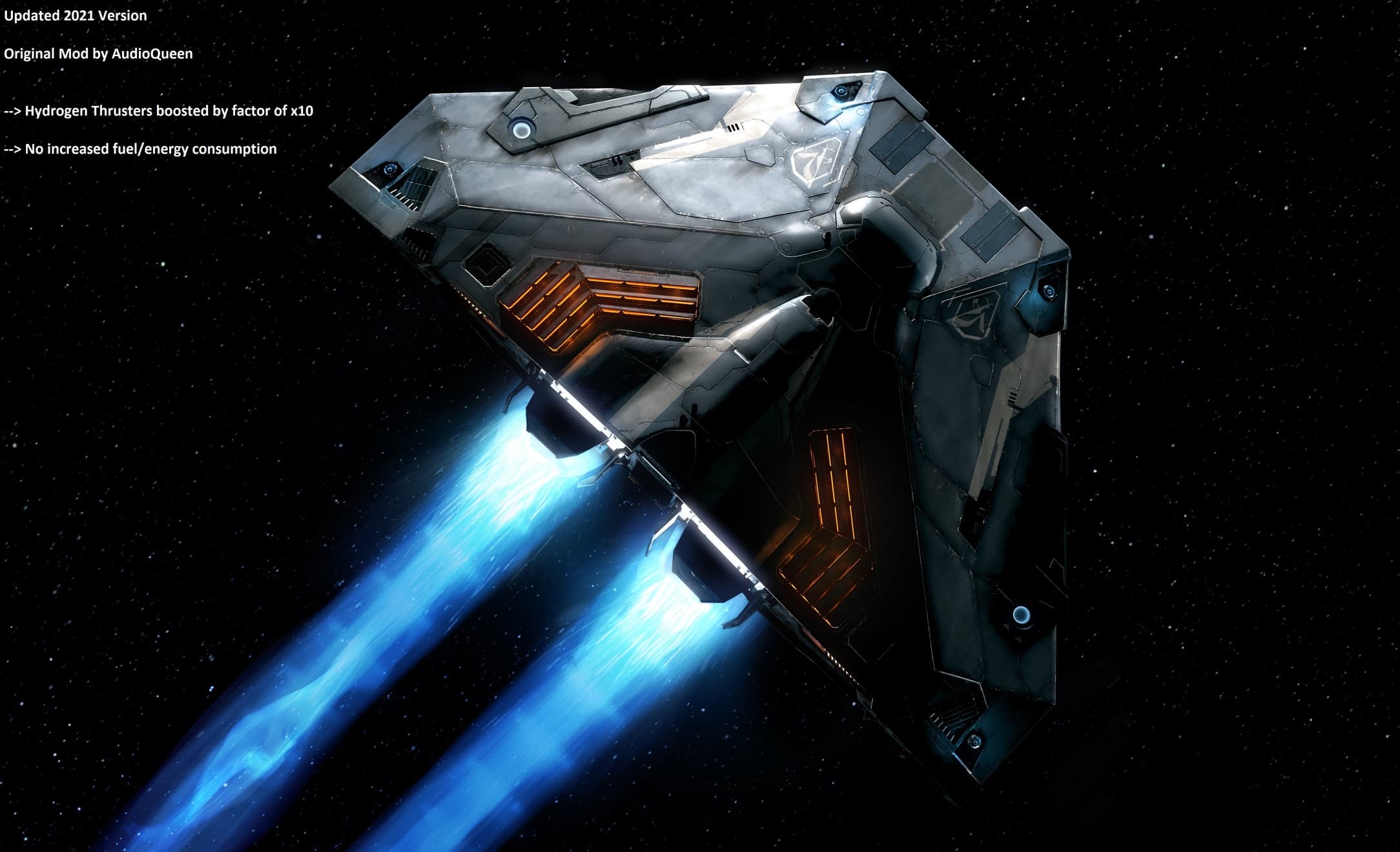 Hydrogen Thrusters x10 — Space Engineers Workshop preview