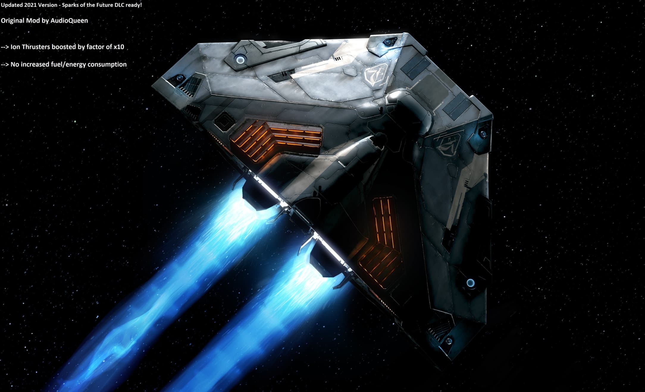 Ion Thrusters x10 — Space Engineers Workshop preview