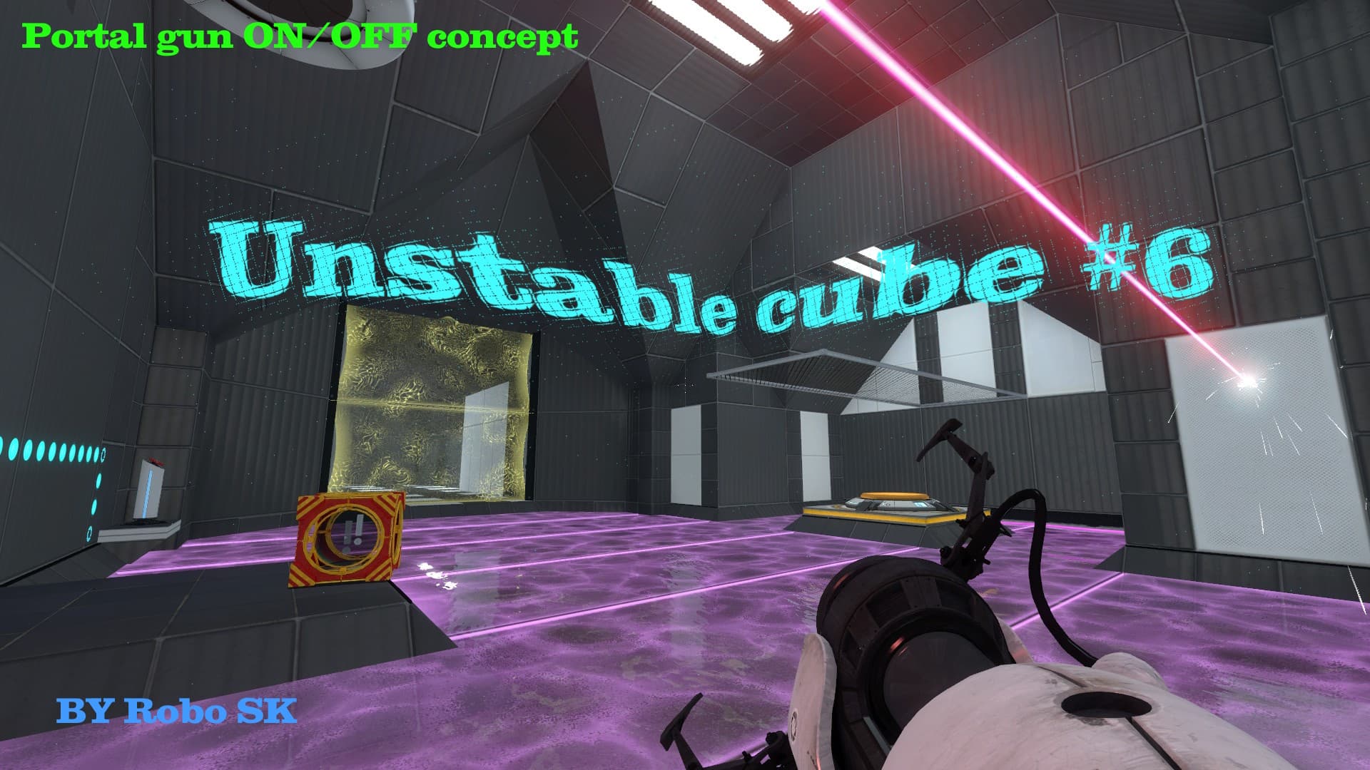 Unstable cube #6 — Portal 2 Steam Workshop preview image
