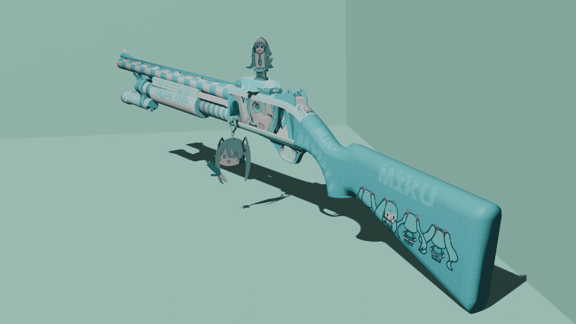 【Miku主题】官模木喷替换 — Left 4 Dead 2 Workshop preview