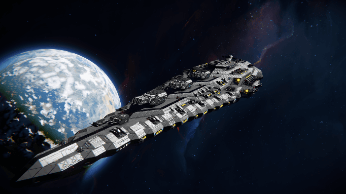 (LUS) Akira - Class Dreadnought — Space Engineers Steam Workshop preview image