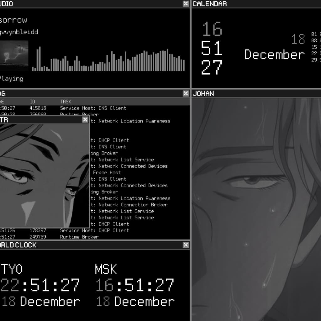 Monster Johan — Wallpaper Engine Steam Workshop preview image