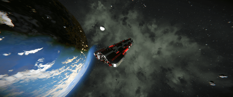 Jumper Class Frigate MKI — Space Engineers Workshop preview