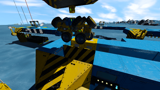 Corridor Crawler Lemmiwinks - Vanilla Autonomous corridor robot and tram system — Space Engineers Workshop preview