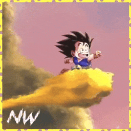 Goku On Magic Cloud. — Wallpaper Engine Steam Workshop preview image