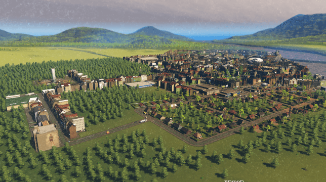 Bechyně — Cities: Skylines Steam Workshop preview image