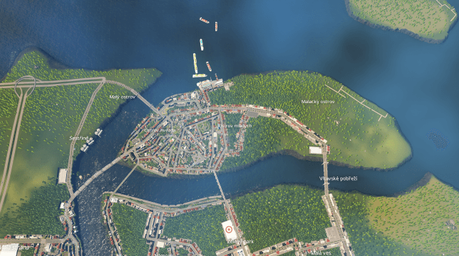 Týn nad Vltavou — Cities: Skylines Steam Workshop preview image
