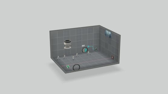 Turrets vs. Laser — Portal 2 Workshop preview
