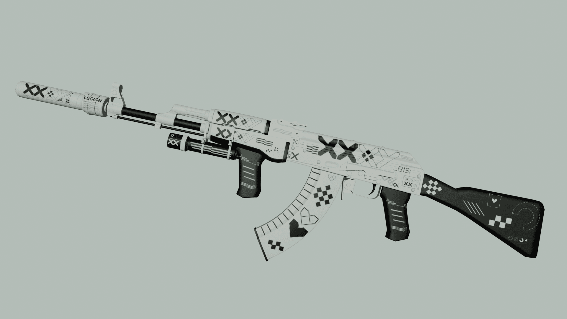【印花集主题】替换AK47 — Left 4 Dead 2 Workshop preview