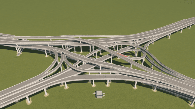名古屋南 JCT - Nagoya Minami JCT — Cities: Skylines Steam Workshop preview image