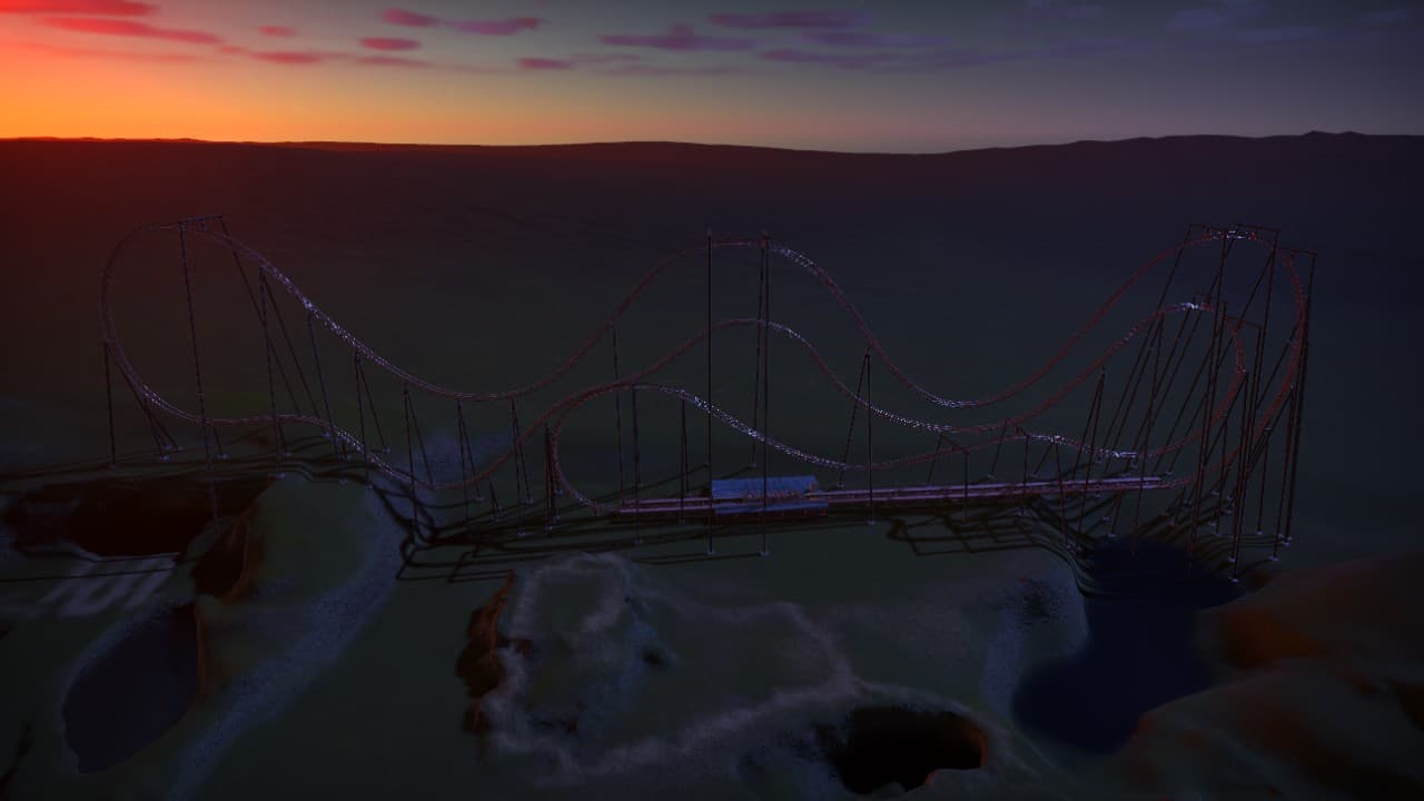 Cheat Code Chief Beef's Raceway — Planet Coaster Steam Workshop preview image