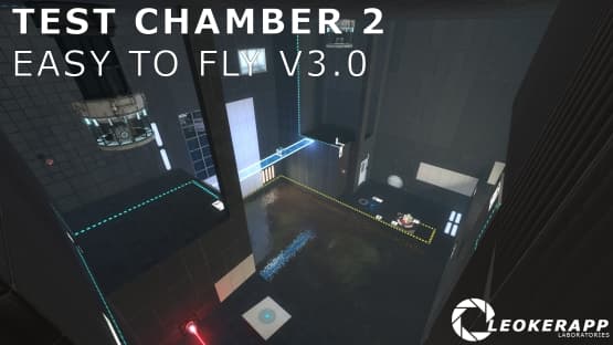 Test chamber #2 "Easy to fly" — Portal 2 Steam Workshop preview image