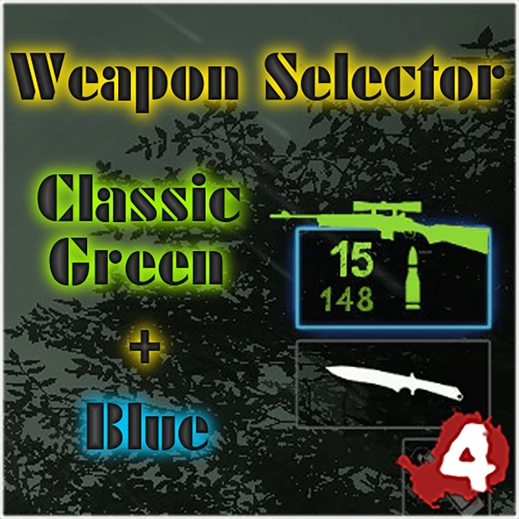 Classic Green + Blue Weapon Selector — Left 4 Dead 2 Steam Workshop preview image