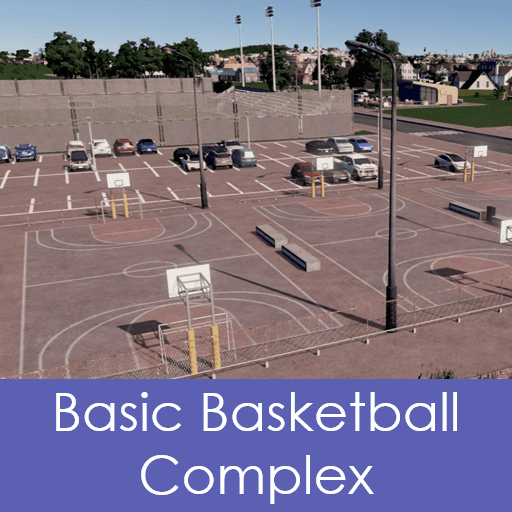 Basic Basketball Complex — Cities: Skylines Steam Workshop preview image