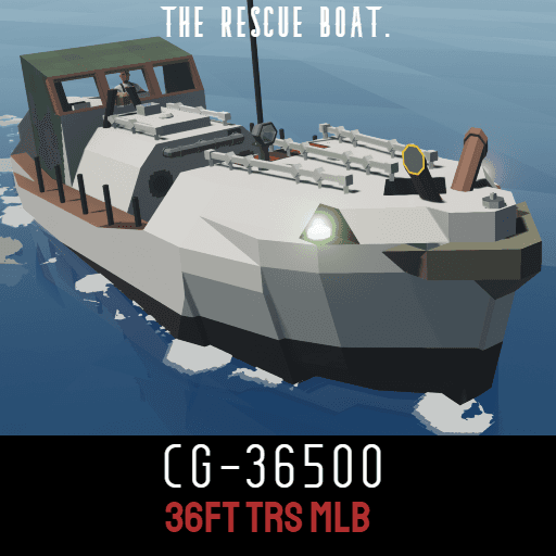 TRS Motor Lifeboat "CG-36500" — Stormworks: Build and Rescue Workshop preview