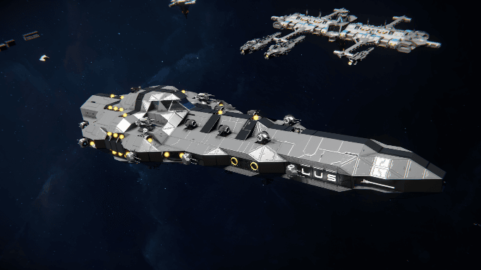 (LUS) Kushinda - Class Corvette - Subclass C1 — Space Engineers Steam Workshop preview image