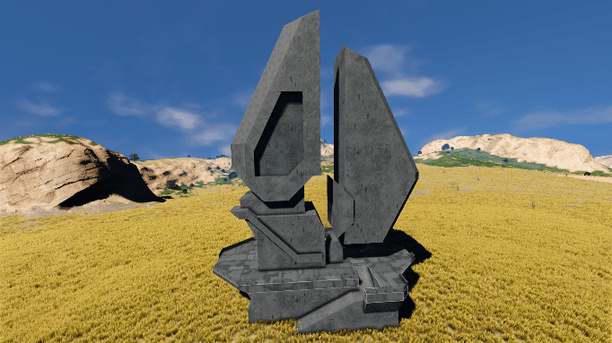 (HALO CE) Forerunner Beacon — Space Engineers Workshop preview