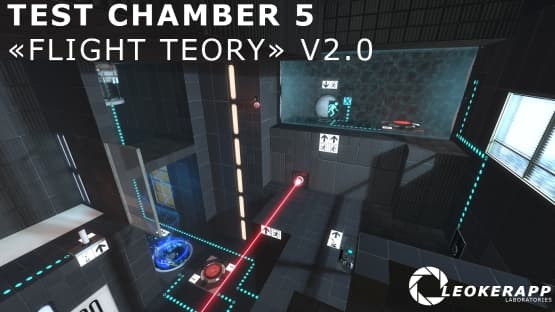 Test chamber #5 "Flight theory" — Portal 2 Workshop preview