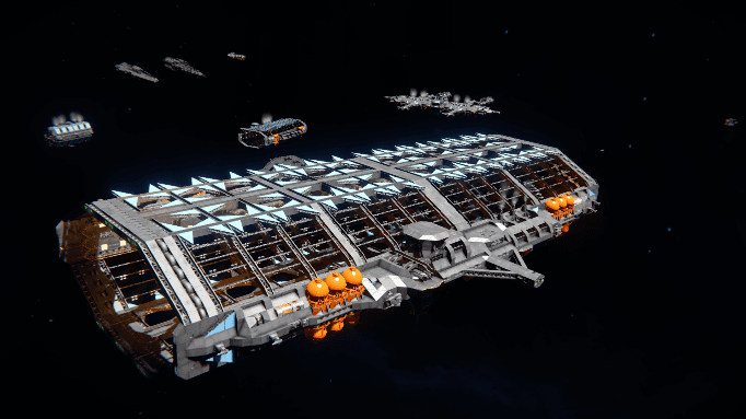 Shari - Class Heavy Shipyard — Space Engineers Steam Workshop preview image