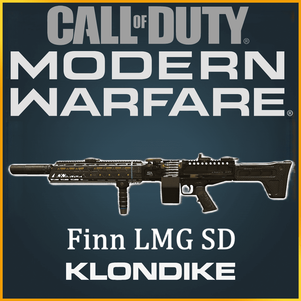 COD:MW Finn LAMG SD: Klondike (M60) — Left 4 Dead 2 Steam Workshop preview image