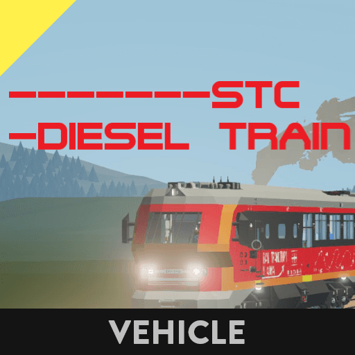 Passenger train from Sawyer National Transport Company (STC) — Stormworks: Build and Rescue Workshop preview