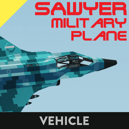 Sawyer military plane (interceptor) — Stormworks: Build and Rescue Workshop preview