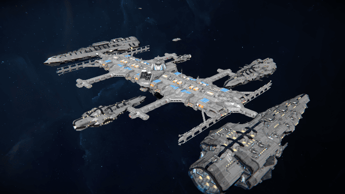 (LUS) frontier dockyard — Space Engineers Workshop preview