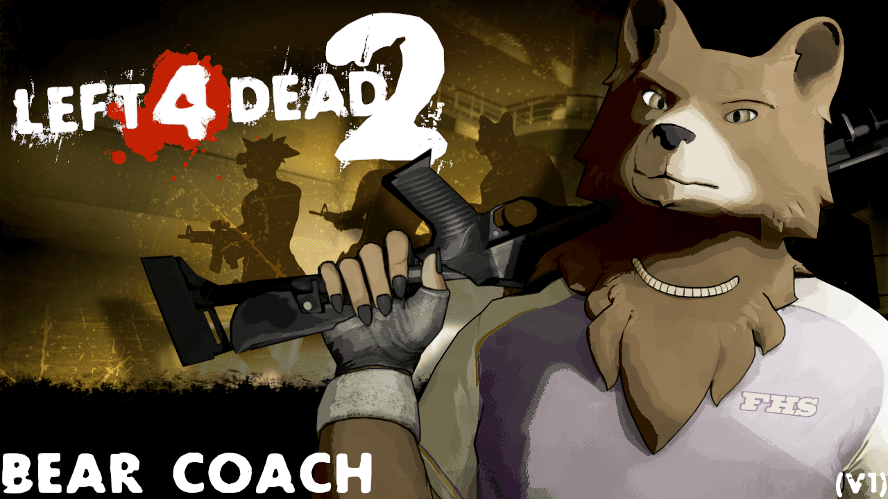 Bear/Furry Coach v1 (Coach) — Left 4 Dead 2 Steam Workshop preview image