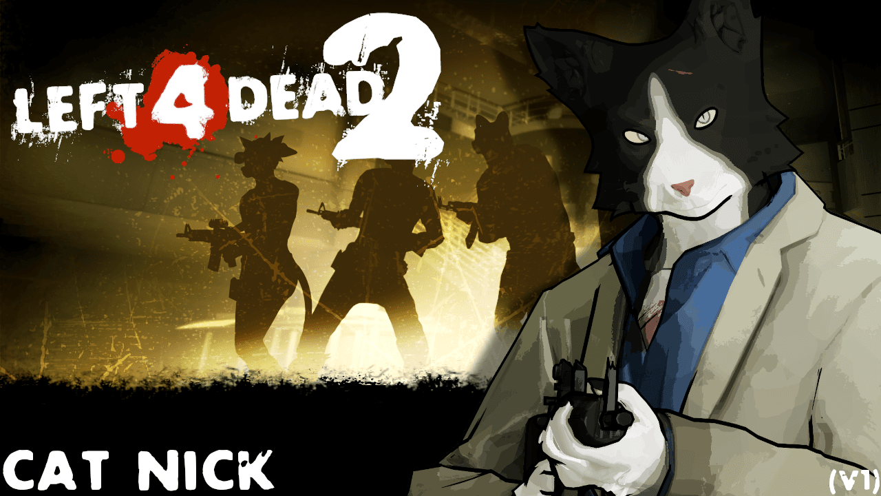 Cat/Furry Nick v1 (Nick) — Left 4 Dead 2 Workshop preview