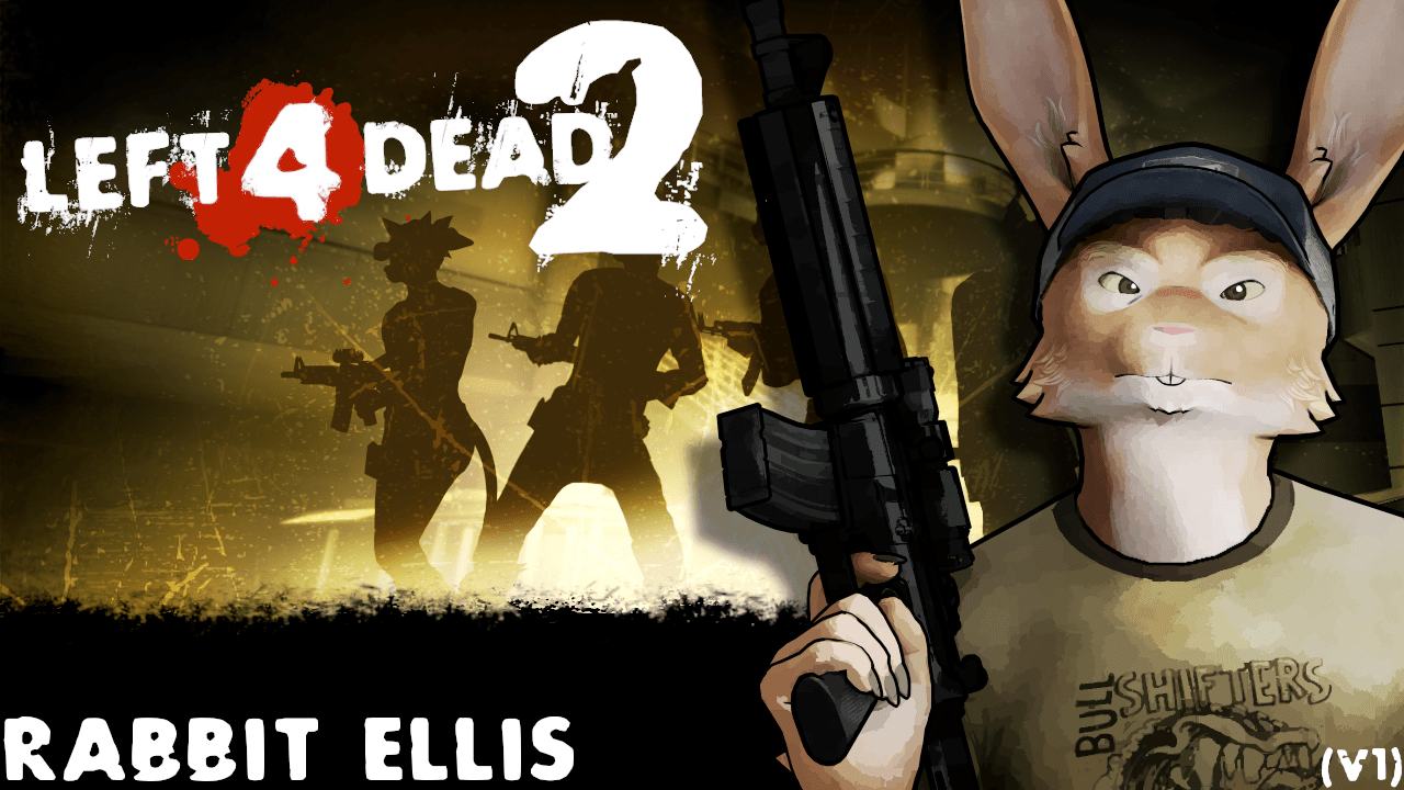 Rabbit/Furry Ellis v1 (Ellis) — Left 4 Dead 2 Workshop preview