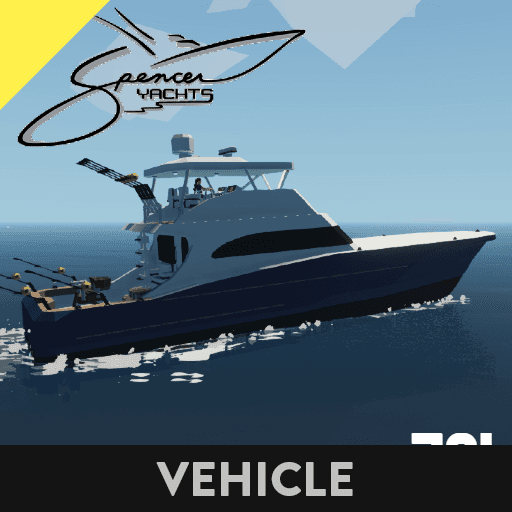 70' Spencer Sportfish Yacht — Stormworks: Build and Rescue Workshop preview