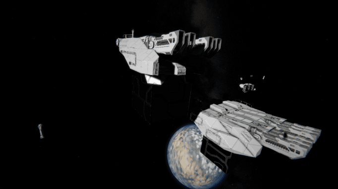 4x railgun turret — Space Engineers Workshop preview
