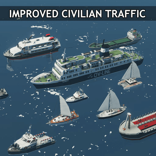 Improved Civilian Traffic (A.I.) — Stormworks: Build and Rescue Workshop preview