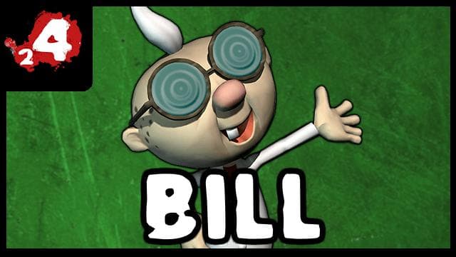 Professor E. Gadd Over Bill — Left 4 Dead 2 Steam Workshop preview image
