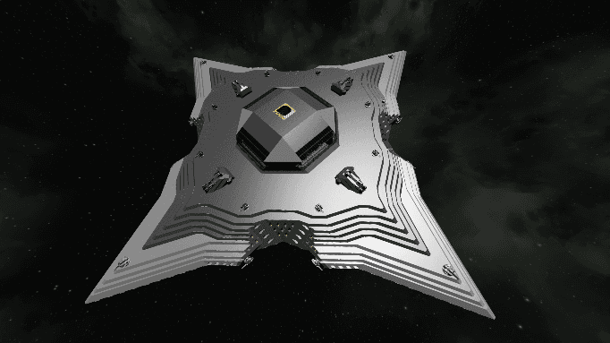 [WIP] Shuriken Space Security Station — Space Engineers Workshop preview