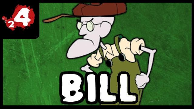 Eustace Bagge over Bill — Left 4 Dead 2 Steam Workshop preview image