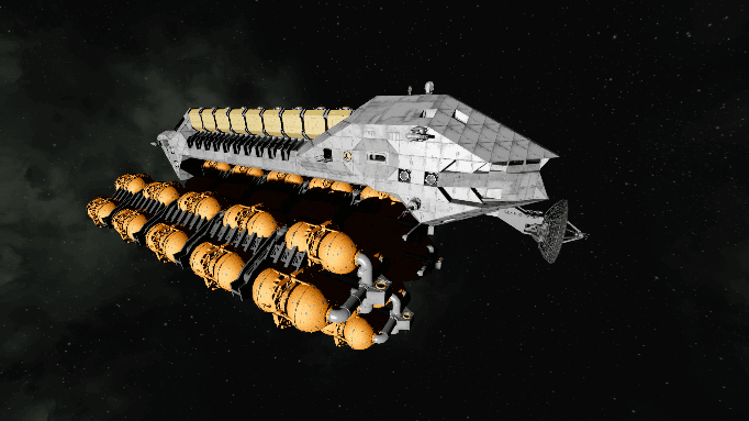 Standard Star Co. Tranastra-140, Class VII Transport — Space Engineers Workshop preview