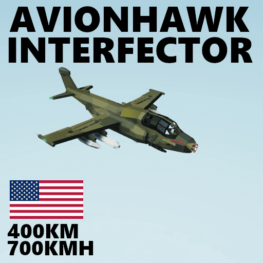 Avionhawk Interfector EA-71 — Stormworks: Build and Rescue Steam Workshop preview image