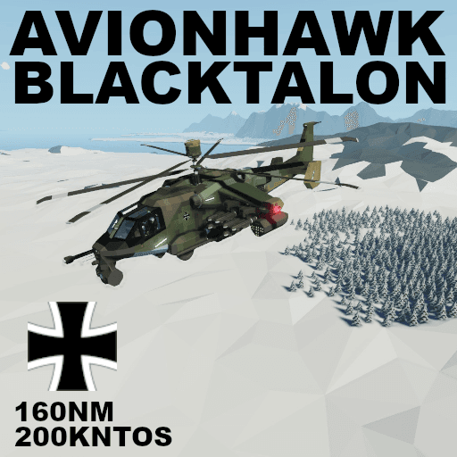 Avionhawk YX-52 Blacktalon — Stormworks: Build and Rescue Steam Workshop preview image