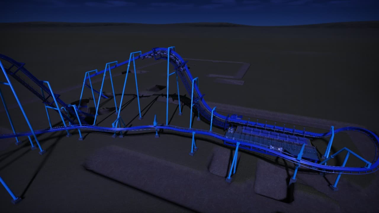 未来コースター2 — Planet Coaster Workshop preview