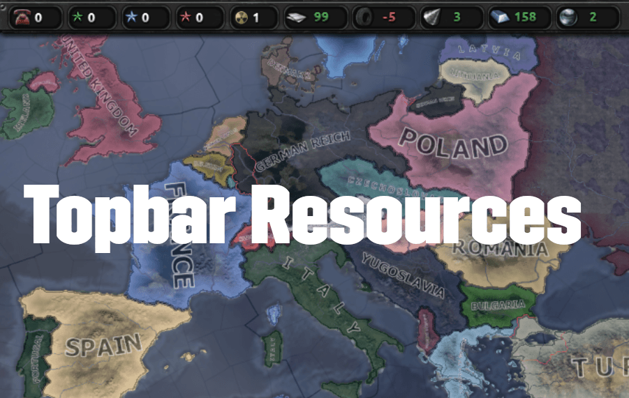 Topbar Resources [All Languages] — Hearts of Iron IV Steam Workshop preview image