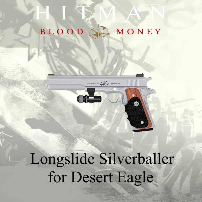 Hitman Blood Money Longslide Silverballer for Desert Eagle — Left 4 Dead 2 Steam Workshop preview image